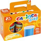 Carioca Byr Carioca Yıkanabilir Parmak Boyası 6 Renk |1 Adet|