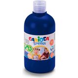 Carioca Cairoca Tempera Suluboya Yıkanabilir Parmak Boya Koyu Mavi 500 ml