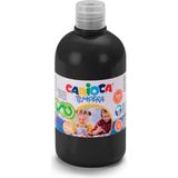 Carioca Cairoca Tempera Suluboya Yıkanabilir Parmak Boya SIYAH500 ml