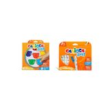 CARIOCA CARİOCA BEBEK CRAYONS 6'LI +1 YAŞ + BEBEK YIKANABİLİR KEÇELİ BOYA KALEMİ 12'Lİ +2 YAŞ 2 Lİ SET