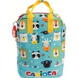 Carioca Desenli Sırt Çantası - Mavi