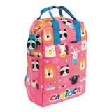 Carioca Desenli Sırt Çantası - Pembe