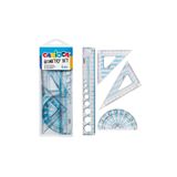 Carioca Geometrik Cetvel Seti 4 Parça (40121)
