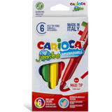 Carioca Jumbo Süper Yıkanabilir 6'Lı Keçeli Boya Kalemi