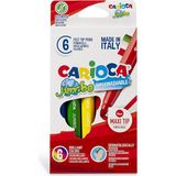 Carioca Jumbo Yıkanabilir Keçeli Kalem 6'lı (5 Adet)