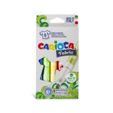 Carioca Keçeli Kumaş Tekstil Boya Kalemi Maxı 6'Lı