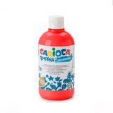 Carioca KO030-08 500 ml Plastik Şişede Kırmızı Tempera Boya