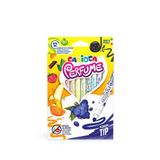Carioca Kokulu Keçeli 12'li Keçeli Boya Kalemi - Beyaz