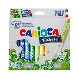 Carioca Kumaş Keçeli Boya Kalemi Maxi 12'li Çok Renkli