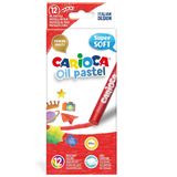 Carioca MP27990 12 Renk Yağlı Pastel Boya Kalemi