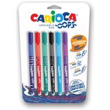 Carioca Oops Silinebilir Tükenmez Kalem 6!lı