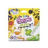 Carioca Parfüm Kokulu Jumbo Keçeli Kalem 10 Renk Çok Renkli