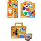 Carioca Parmak Boya - 6'lı Keçeli Kalem - 6'lı Teddy Pastel Boya