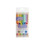 carioca Pastel Renk Kuru Boya Kalem &Ccedil;ift Taraflı 12'li (24 Renk)