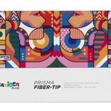 Carioca Plus Prısma Fiber Uç Keçeli Boya Kalemi 30'lu (Sert Kutu)