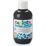 Carioca Siyah Guaj Boya 250 ml Kokusuz ve Kolay Temizlenebilir 0-3 Yaş Çocuklar İçin