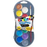 Carioca Sulu Boya 30 Mm.12'li Metalik Yeni