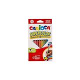 Carioca Supercolor Maxi Üçgen Kuru Boya Kalemi 12'li - Renkli
