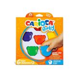 CARIOCA Teddy 6'lı Crayons Mum Boya - Süper Yıkanabilir Ve Toksit Madde Içermez
