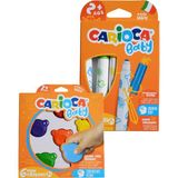 Carioca Teddy Sekilli Mum Boya Ve Carioca Baby Marker 2 Adet Boyama Seti