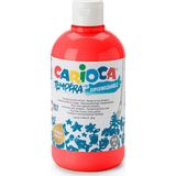 Carioca Tempera Kırmızı 250 ml Süper Yıkanabilir Parmak Boya