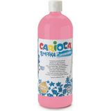 Carioca Tempera Pembe 1000 ml Süper Yıkanabilir Parmak Boya