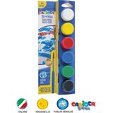 Carioca Tempera / Sulu Boya 25 Ml. - 6 Renk - Ana Renkler