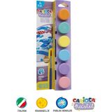 Carioca Tempera / Sulu Boya 25 Ml. - 6 Renk - Pastel