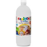 Carioca Tempera Suluboya Yıkanabilir Parmak Boya Beyaz 1000 ml