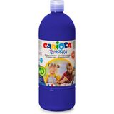 Carioca Tempera Suluboya Yıkanabilir Parmak Boya Mavi 1000 ml - Mavi - Mavi