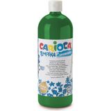 Carioca Tempera Yeşil 1000 ml Süper Yıkanabilir Parmak Boya