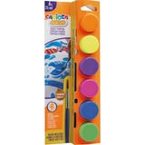 Carioca Tempera Yıkanabilir Neon Parmak Boya 25*6 Renk Karışık