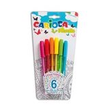 Carioca Tükenmez Kalem Fıorella 6 Lı 42774