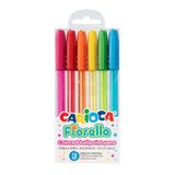 Carioca Tükenmez Kalem Fiorella 6'Li