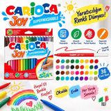 Carioca Yıkanabilir Keçeli Boya Kalemi 36 Renk
