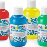 Carioca Yıkanabilir Sulu Boya 4 Ana Renk 250 Ml 250x4