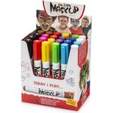 Carioca Yüz Boyası 6 gr x 24 Karışık Renkli Set, Eğlenceli Kırtasiye Ürünü