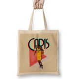 Caris Levert Vintage Art - Legend Basketball Gift Bez Çanta Uzun Saplı - Açık Bej - 40 X 40