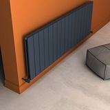 Carisa Angers Double 60x169,5 cm Kumlu Antrasit Alüminyum Radyatör