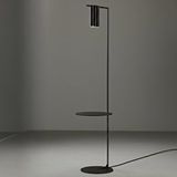 Carisa Axis Rise Modern Tasarım Lambader Aydınlatma - Minimalist Ve Mimari Dekoratif Led Lamba Siyah