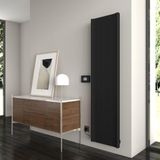 Carisa Boreas B Dikey Elektrikli Radyatör Modern Tasarım Siyah 180 x 46,2 cm
