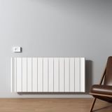 Carisa Boreas B Yatay Elektrikli Radyatör Modern Tasarım Beyaz 60 x 129,9 cm