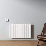 Carisa Boreas B Yatay Elektrikli Radyatör Modern Tasarım Beyaz 60 x 92,7 cm