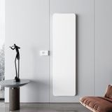 Carisa Boreas Flat Dikey Elektrikli Radyatör Modern Tasarım Beyaz 180 x 50 cm