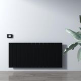 Carisa Boreas M Yatay Elektrikli Radyatör Modern Tasarım Siyah 60 x 129,9 cm