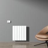 Carisa Boreas N Yatay Elektrikli Radyatör Modern Tasarım Beyaz 60 x 55,5 cm