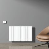 Carisa Boreas N Yatay Elektrikli Radyatör Modern Tasarım Beyaz 60 x 92,7 cm