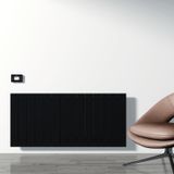 Carisa Boreas N Yatay Elektrikli Radyatör Modern Tasarım Siyah 60 x 129,9 cm