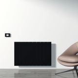 Carisa Boreas N Yatay Elektrikli Radyatör Modern Tasarım Siyah 60 x 92,7 cm
