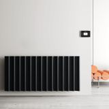 Carisa Boreas S Yatay Elektrikli Radyatör Modern Tasarım Siyah 60 x 129,9 cm